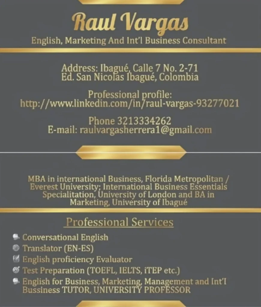Business card